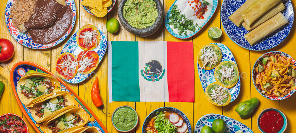 Mexican festive food for independence day independencia - around ...