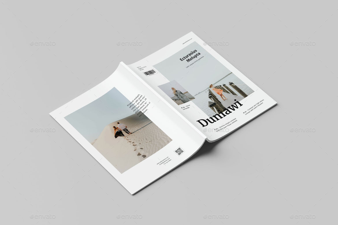 Duniawi Magazine Template, Print Templates | GraphicRiver