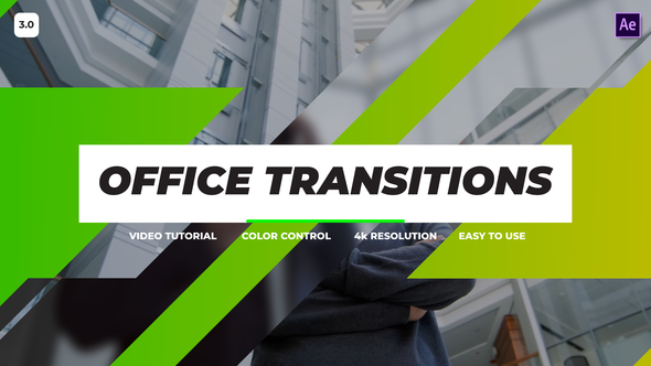 Office Transitions After Effects 3.0, After Effects Project Files ...