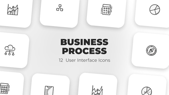 Business process - User Interface Icons