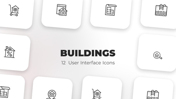 Buildings - User Interface Icons