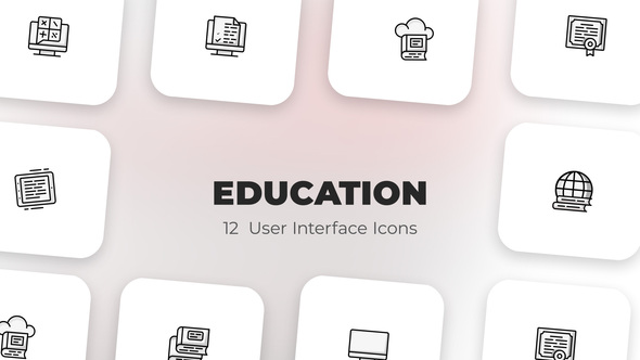 Education - User Interface Icons