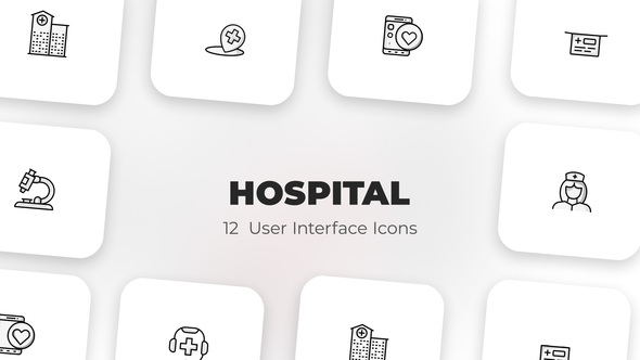 Hospital - User Interface Icons