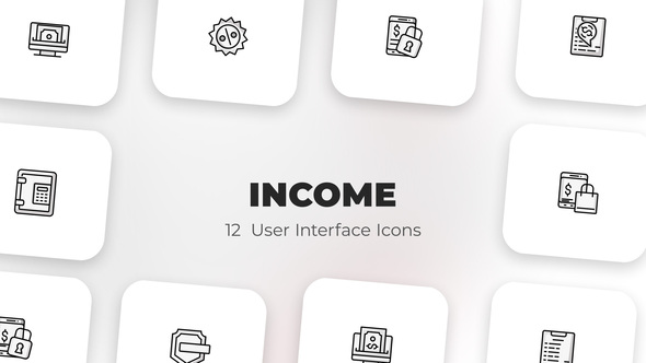 Income - User Interface Icons
