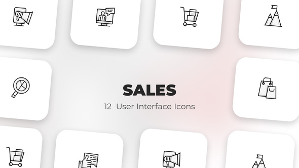Sales - User Interface Icons