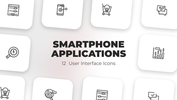 Smartphone applications - User Interface Icons