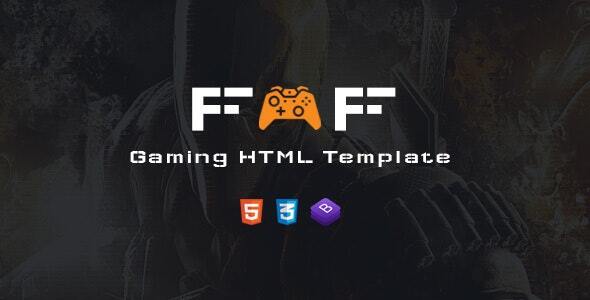 Faf - Gaming HTML Template