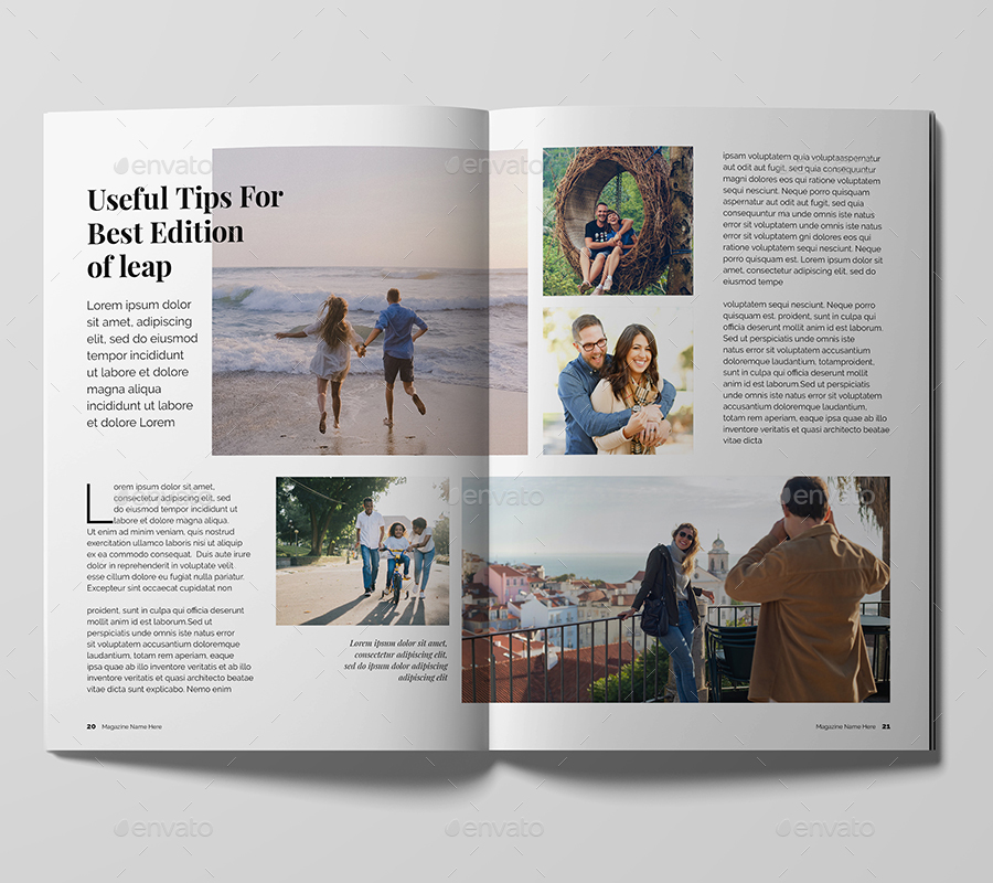 Lifestyle Magazine Template, Print Templates | GraphicRiver