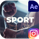 Rhythmic Sport Opener Instagram Story - VideoHive Item for Sale