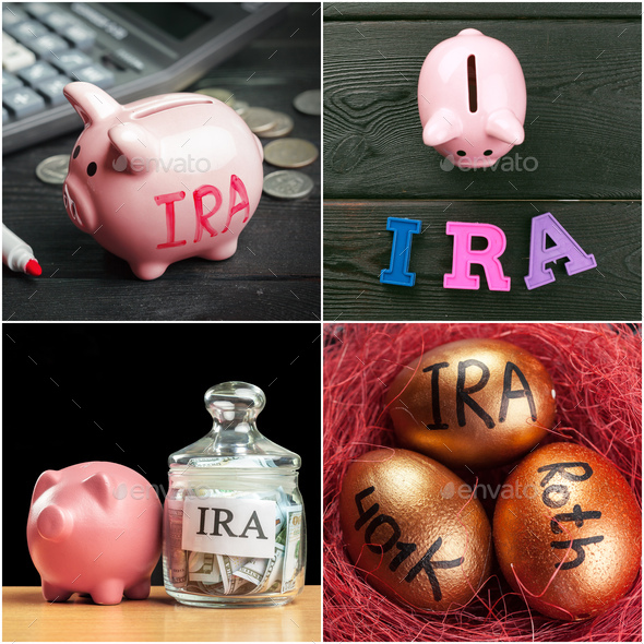 IRA. Retirement plans - Stock Photo - Images