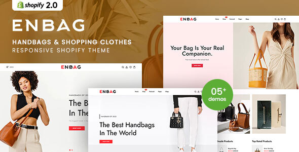 Enbag – Handbags & Shopping Clothes Shopify 2.0 Theme