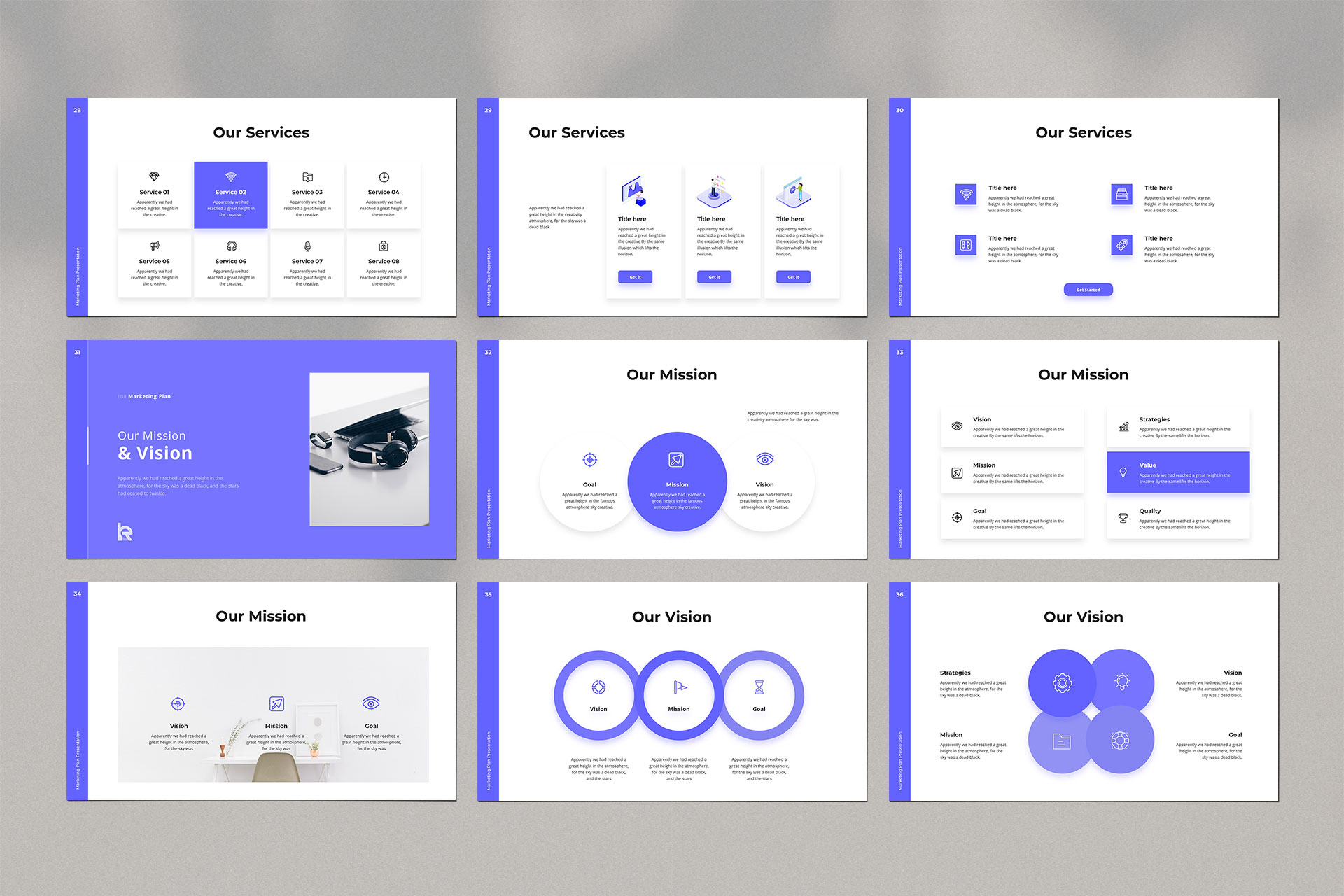 Marketing Plan PowerPoint Presentation Template, Presentation Templates