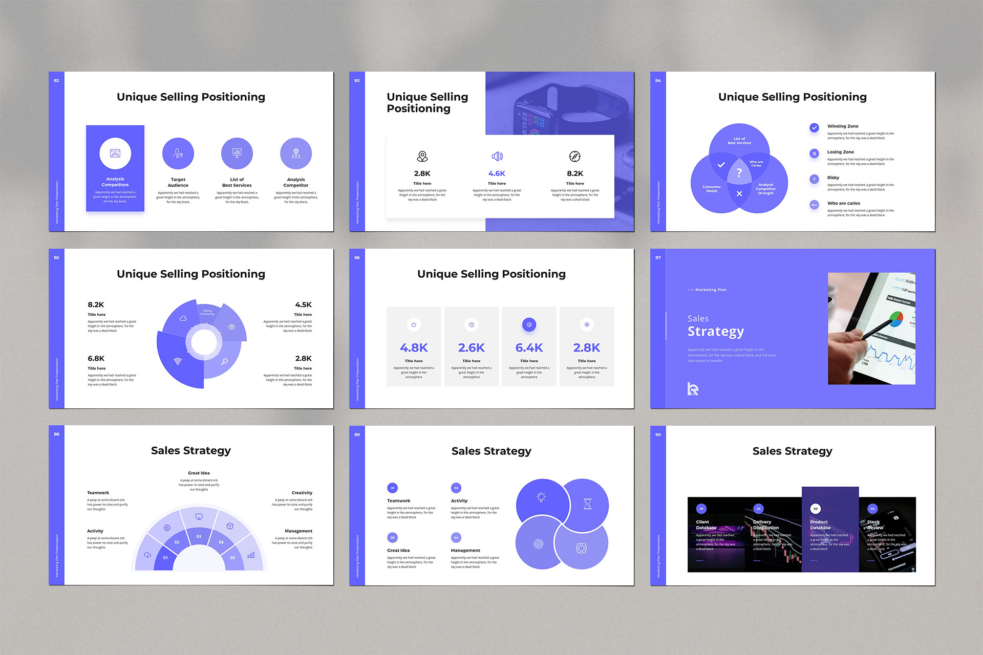 Marketing Plan PowerPoint Presentation Template, Presentation Templates