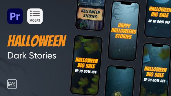 Halloween Dark Stories For Premiere Pro