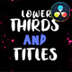 Cartoon Titles &amp; Lower thirds [Davinci Resolve] - VideoHive Item for Sale
