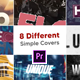 8 Different Simple Covers - Premiere Pro - VideoHive Item for Sale