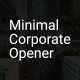 Minimal Corporate Opener - VideoHive Item for Sale