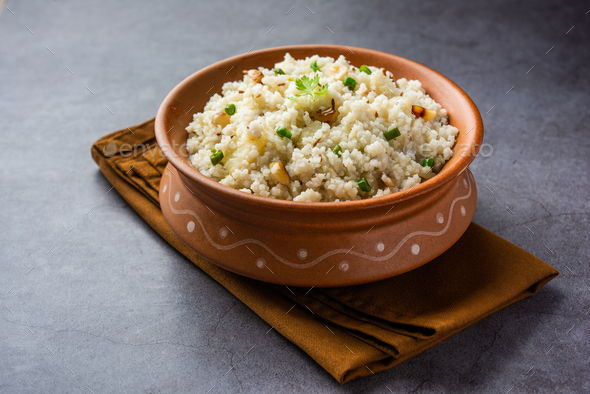 Bhagar - Indian fasting or upwas food recipe made using Barnyad millet ...