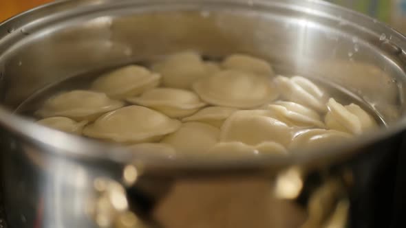 Cook the Dumplings in a Stainless Steel Saucepan Over Low Heat