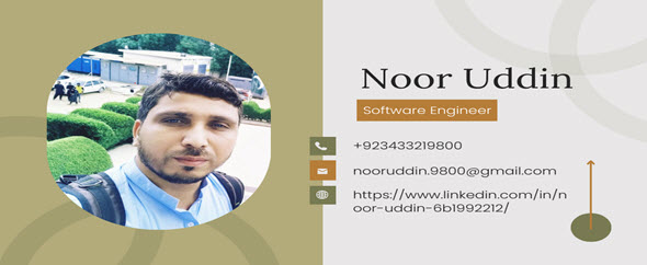 nooruddin9800's profile on CodeCanyon