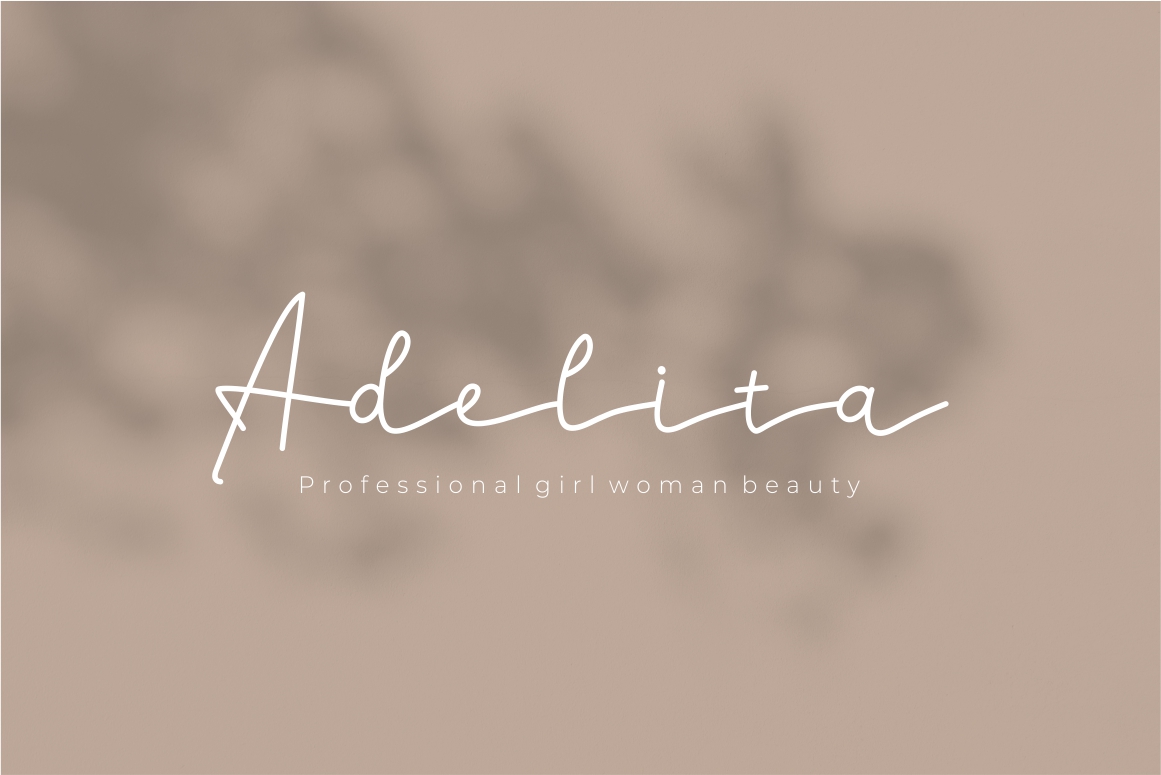 Adelinata - Elongated Signature Font, Fonts | GraphicRiver