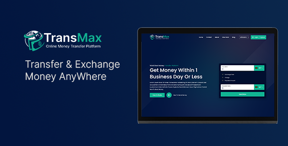 TRANS MAX - Online Money Transfer Platform