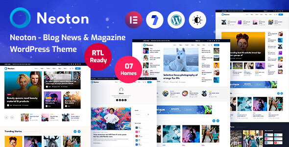 Neoton – News Magazine WordPress Theme
