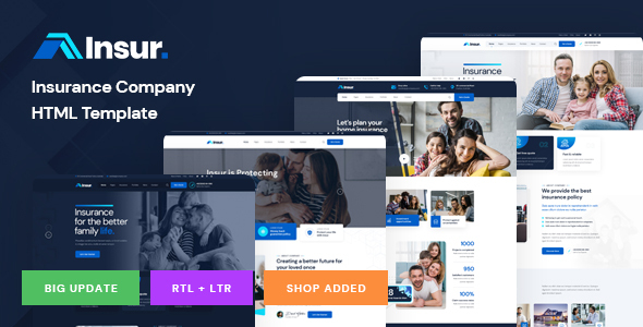 Awesome Insur - Insurance Company HTML Template