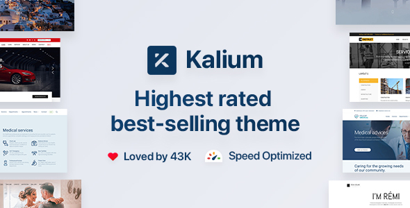 Kalium  Creative Multipurpose WordPress & WooCommerce Theme