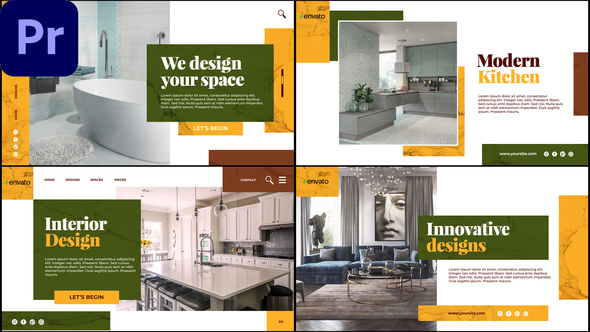 Interior Design Company Promo |MOGRT|
