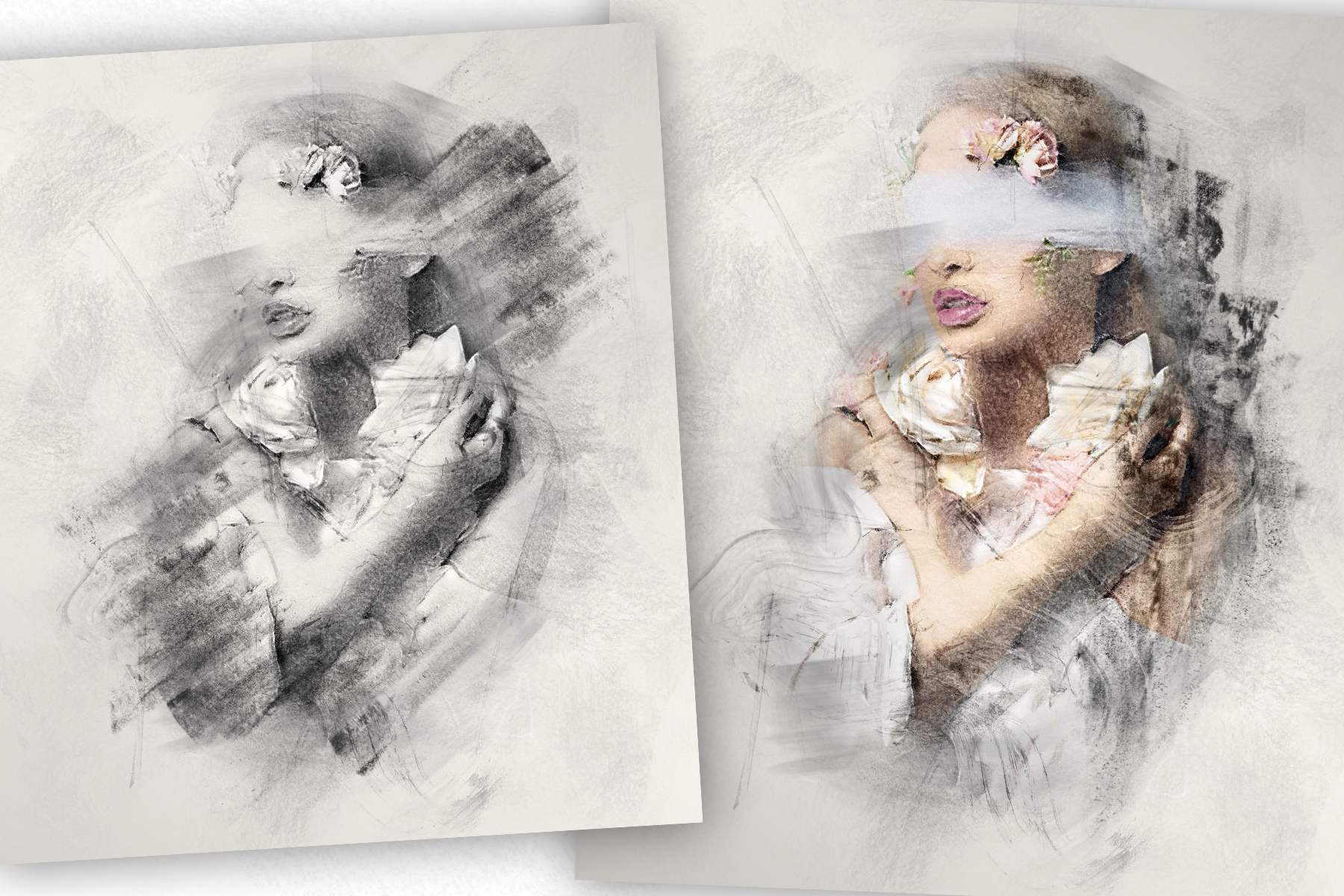 Charcoal Sketch Action, Addons GraphicRiver