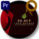 3d Art Colorful Logo Opener 0.2 - VideoHive Item for Sale