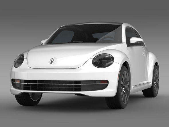 VW Beetle TDI - 3Docean 3384045