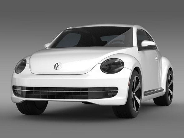 VW Beetle Turbo - 3Docean 3384063