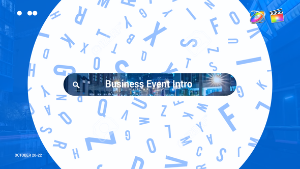 Intro Business Event (Final Cut Pro X)