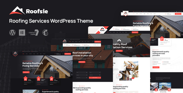 Roofsie – Roofing Services WordPress Theme