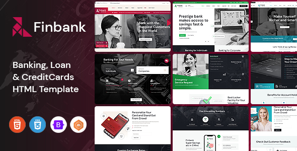 Special Finbank - Banking and Finance HTML Template
