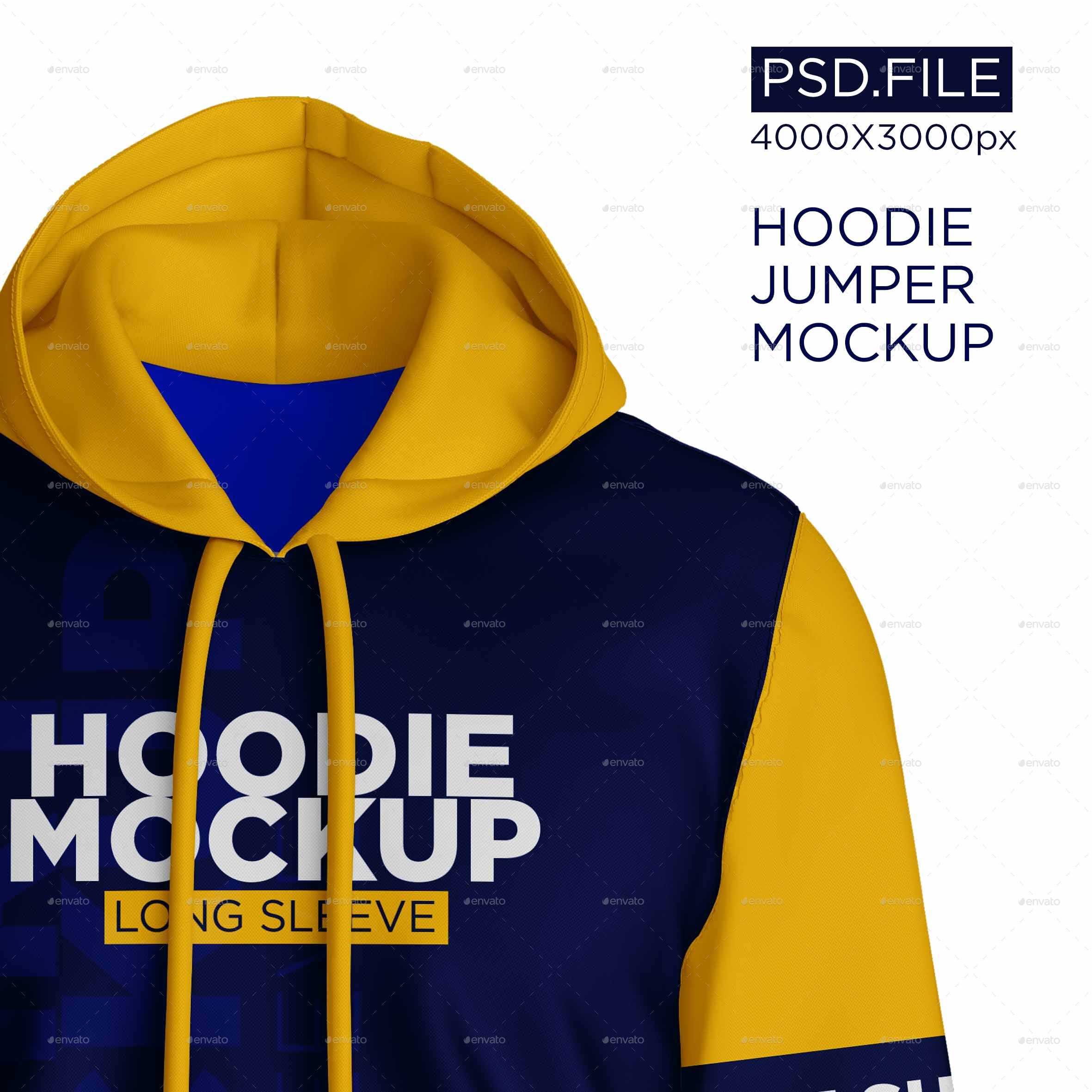 Hoodie Jumper Mockup by nanggroe-scripting | GraphicRiver