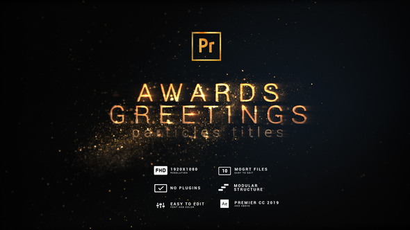 Awards and Greetings | Particles Titles