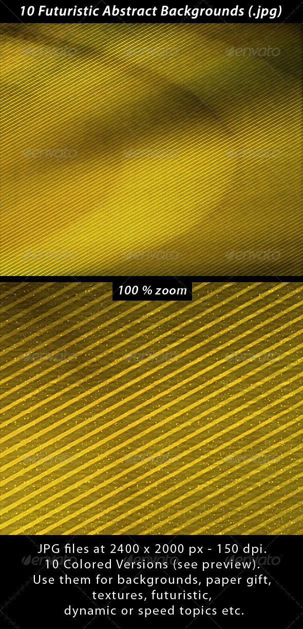10 Futuristic Abstract Backgrounds - Tech / Futuristic Backgrounds