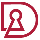 Letter D Keyhole Logo