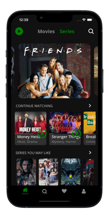 Neoflix, A Movie, Series And Video Streaming Android App + iOS App ...