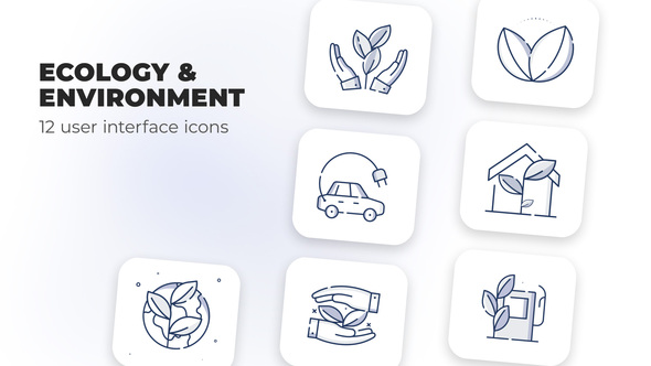 Ecology & Environment- user interface icons