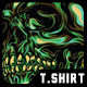 Skullwave in Space part 5 T-Shirt Design Template