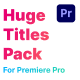 Titles for Premiere Pro - VideoHive Item for Sale
