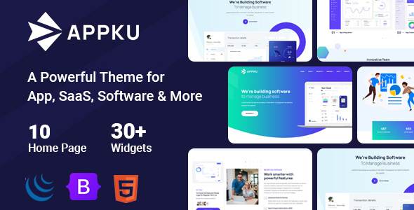 Beautiful Appku - Software & SaaS Landing Page
