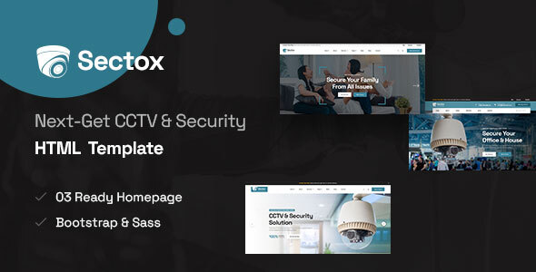 Sectox - CCTV & Security HTML Template