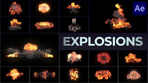 Real Explosions Effects for After Effects