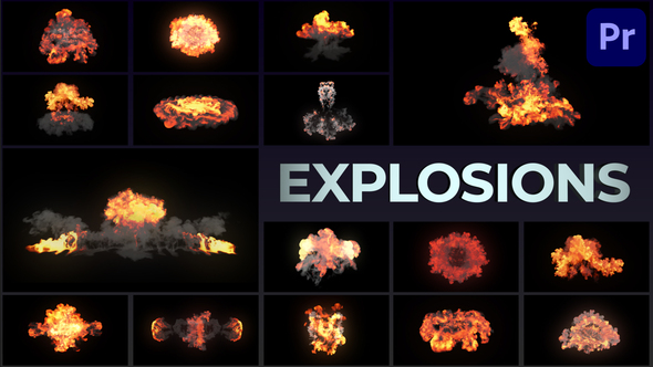 Real Explosions Effects for Premiere Pro