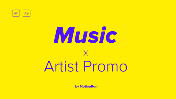 Music Artist Promo - for Premiere Pro